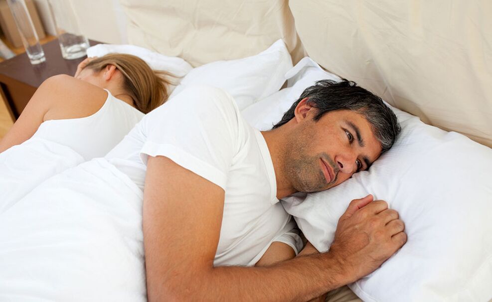 Një burrë ka probleme me fuqinë